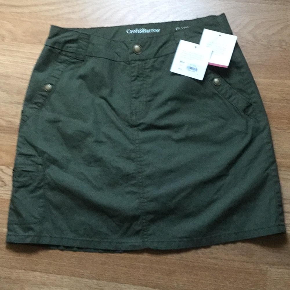 Croft & Barrow skort,NWT